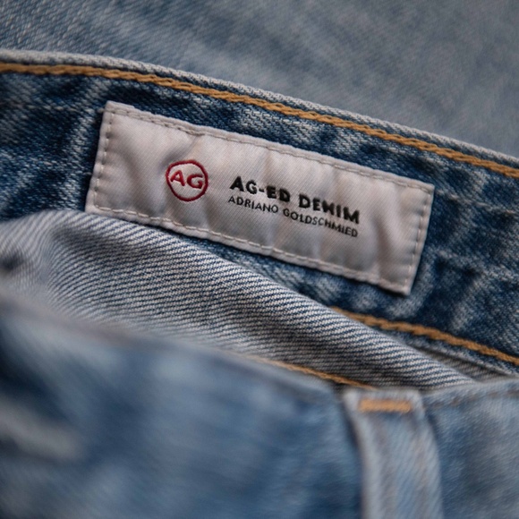 Ag Adriano Goldschmied Sexy Ex Boyfriend Slim Jeans Torn Knees - Picture 10 of 11